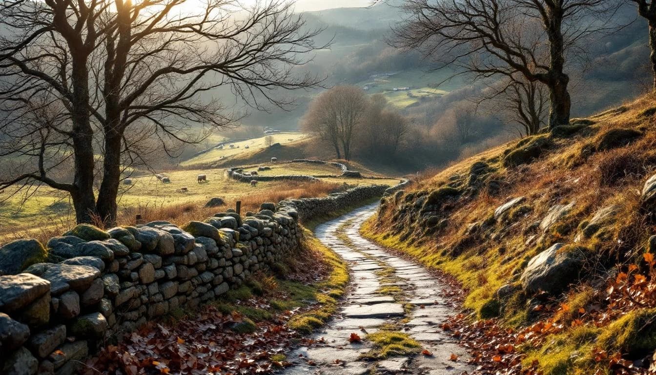 Trail running course through mixed terrain near Uppsala, SE