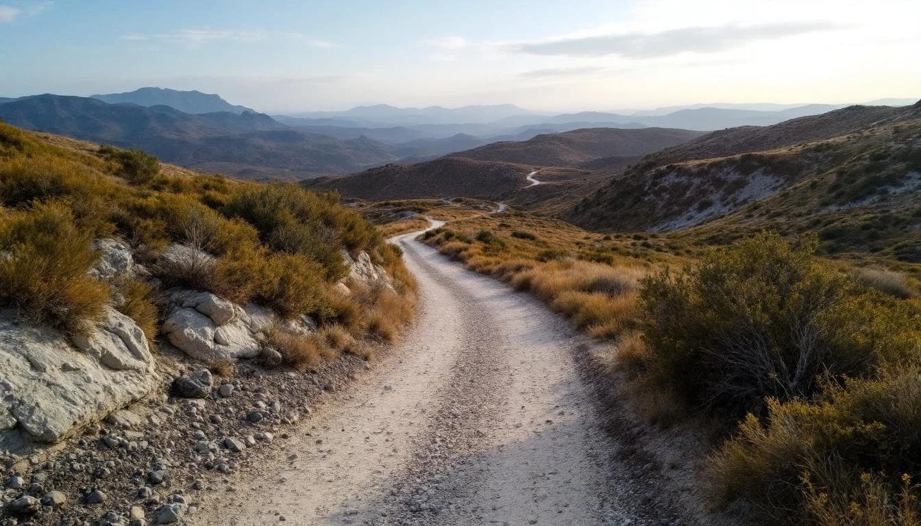 Trail landscape for Beebe Farm 48