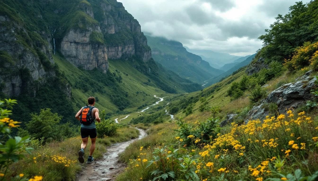 Trail landscape for Cloudland Canyon — 50 Miles