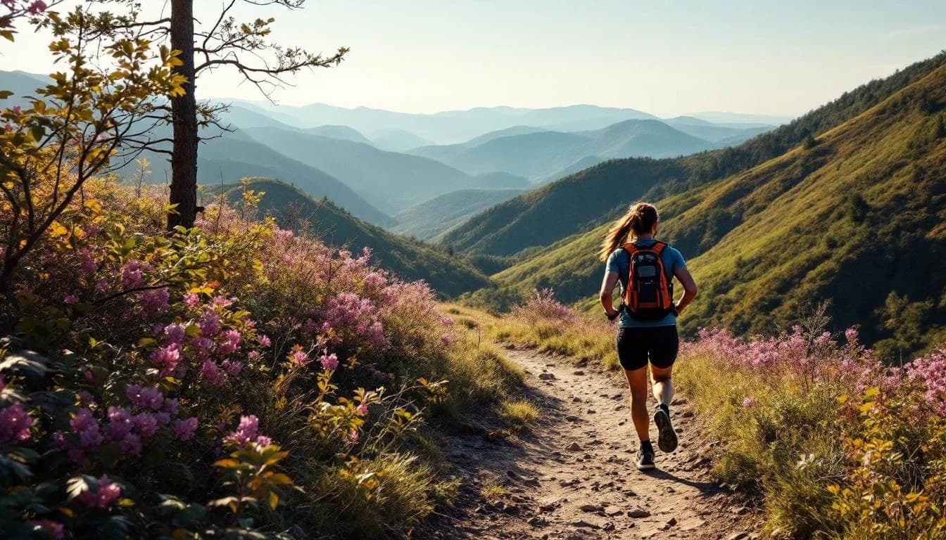 Trail landscape for Crater Trail Run — 50K