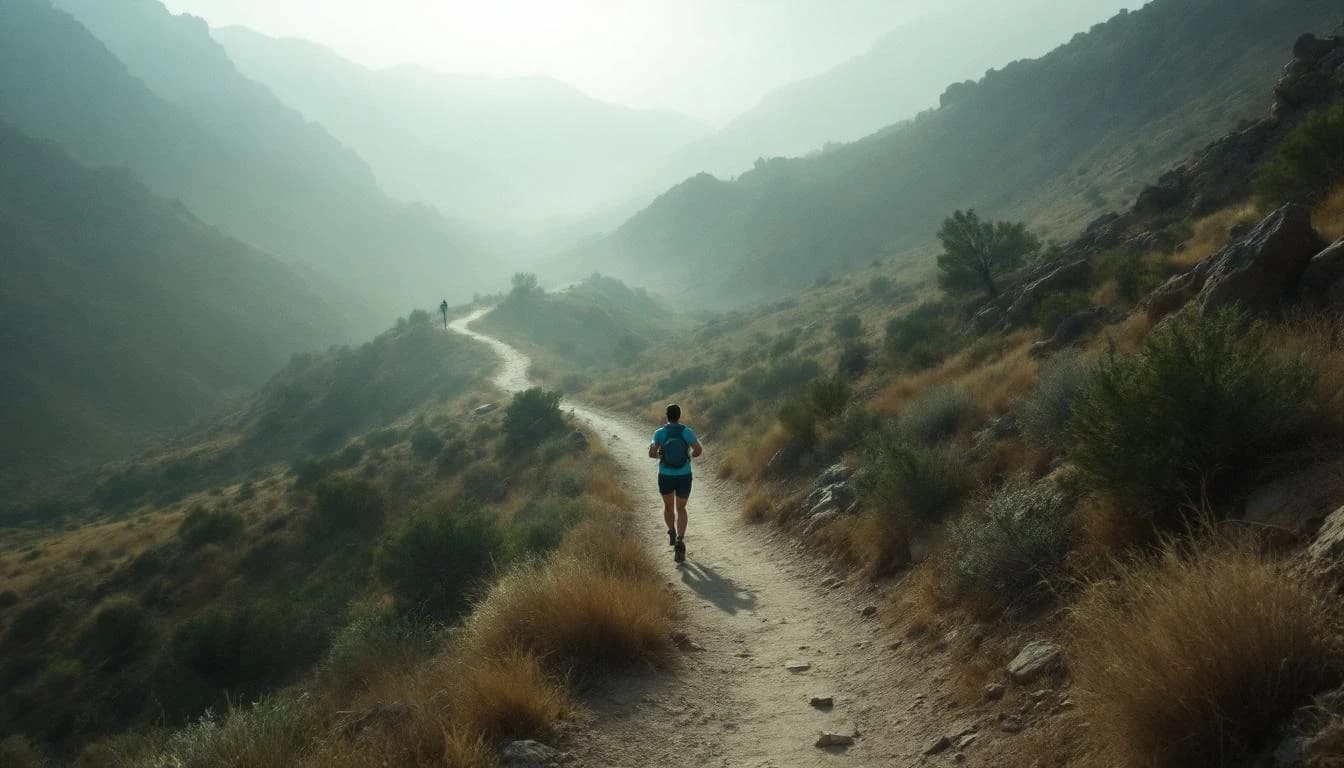 Trail landscape for Deja Vu — 5K