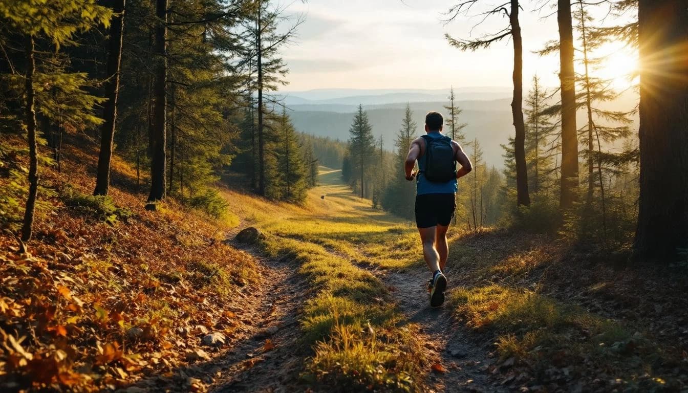 Trail landscape for Dirty Burg — 5K