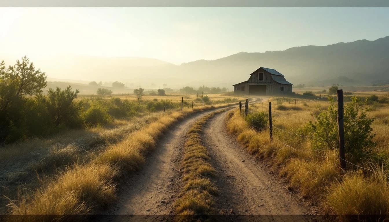 Trail landscape for Nanny Goat 100