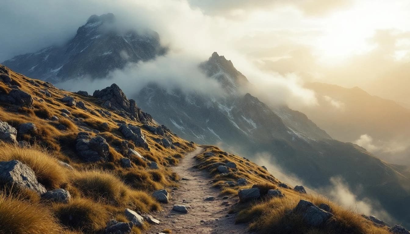 Trail landscape for Old Gabe