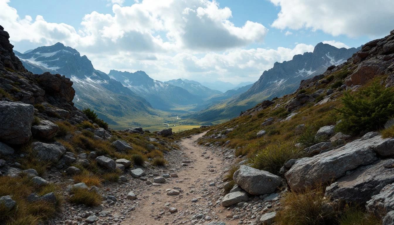 Trail landscape for Run Love Run — 30K