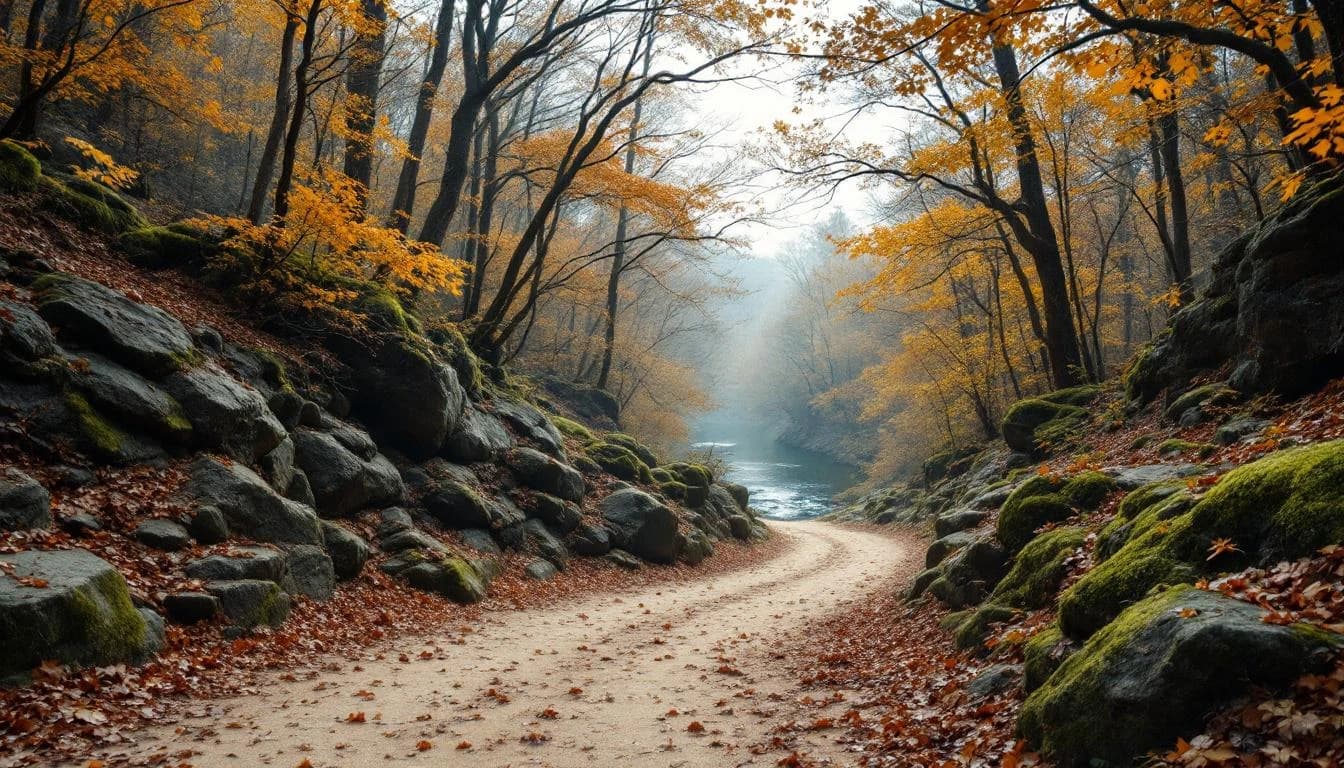 Trail landscape for Stone Steps