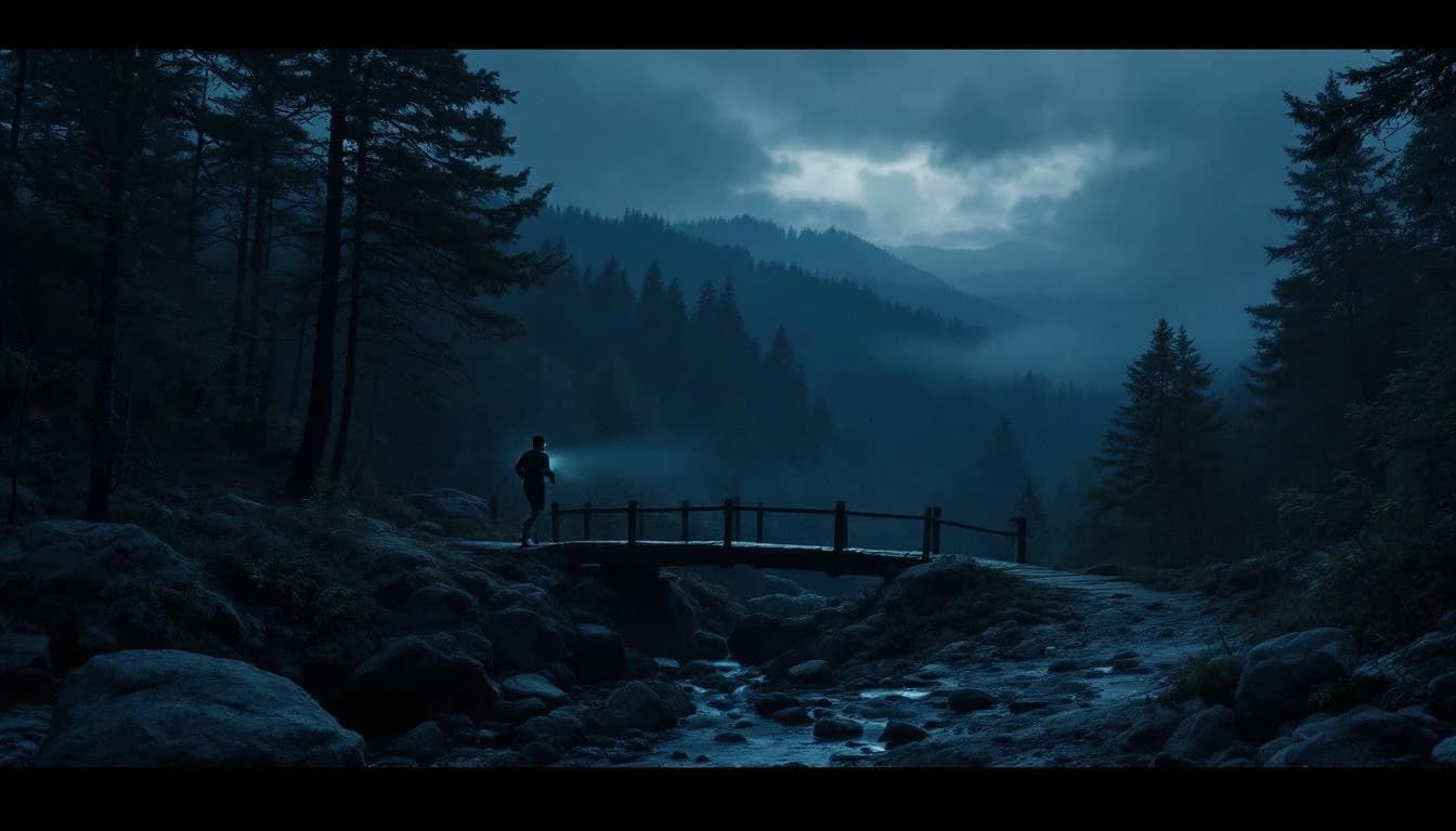 Trail landscape for The DAM Loop