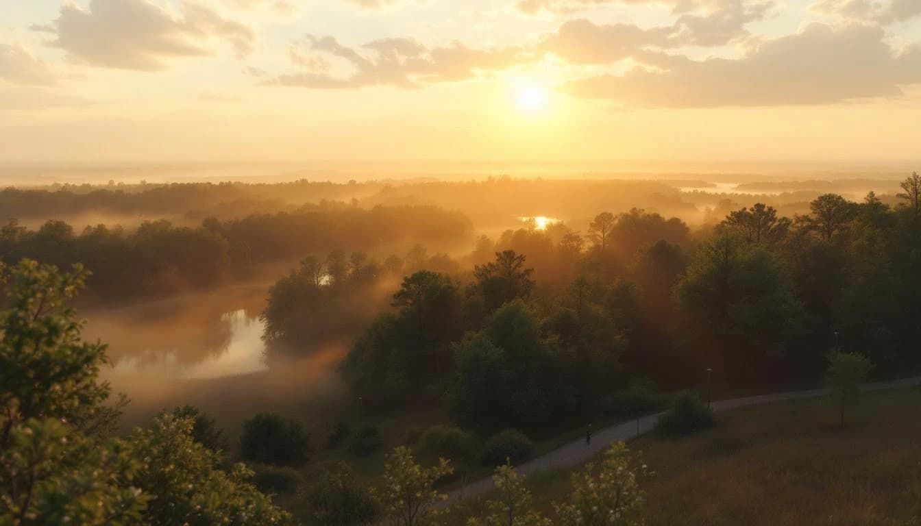 Trail landscape for The Endless Mile