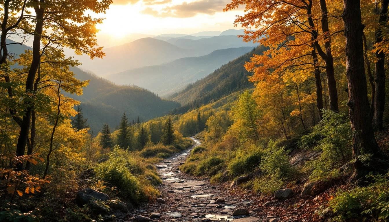 Trail landscape for The Wild Hare