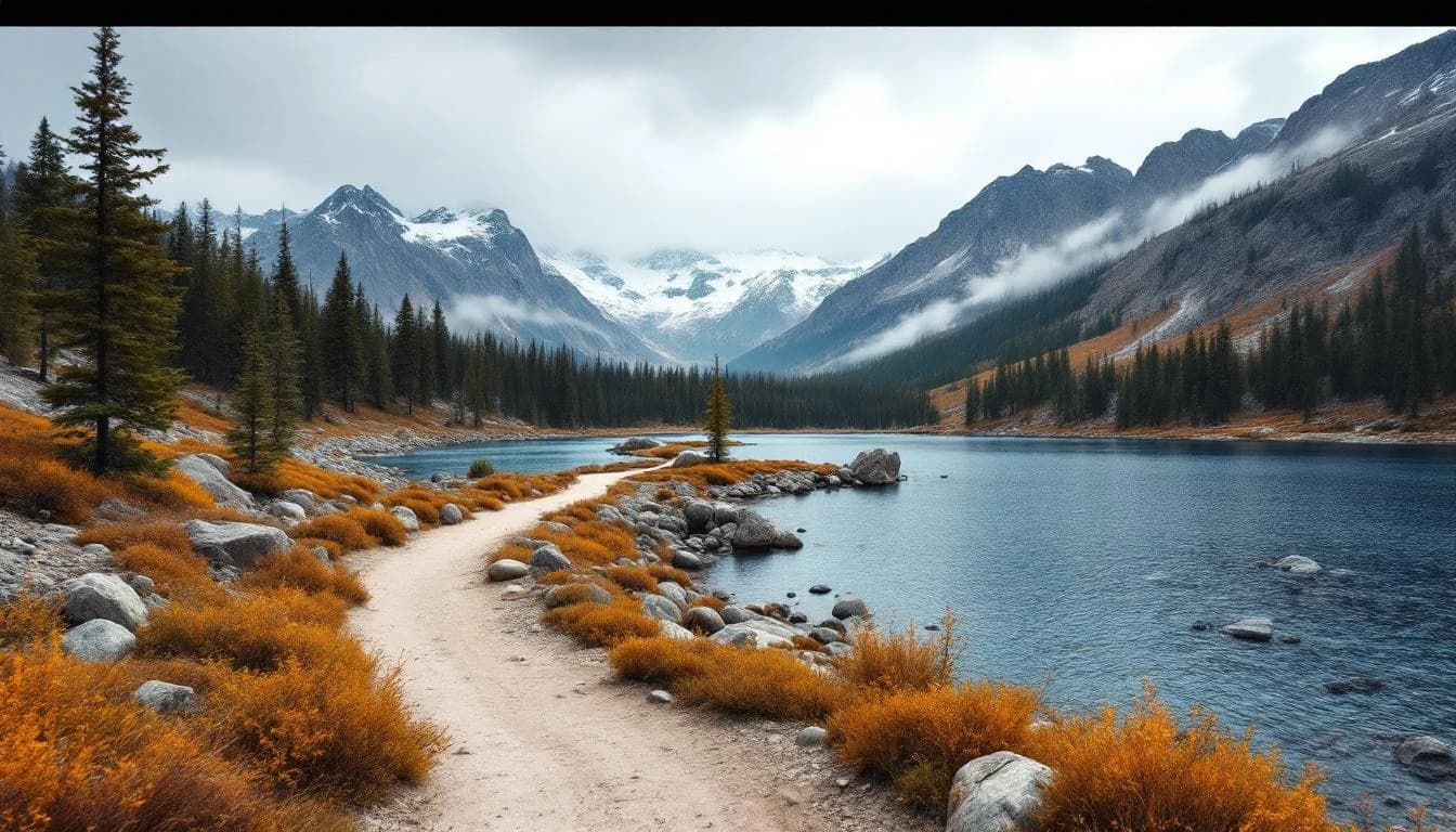 Trail landscape for 24 Hours of Palmer Lake