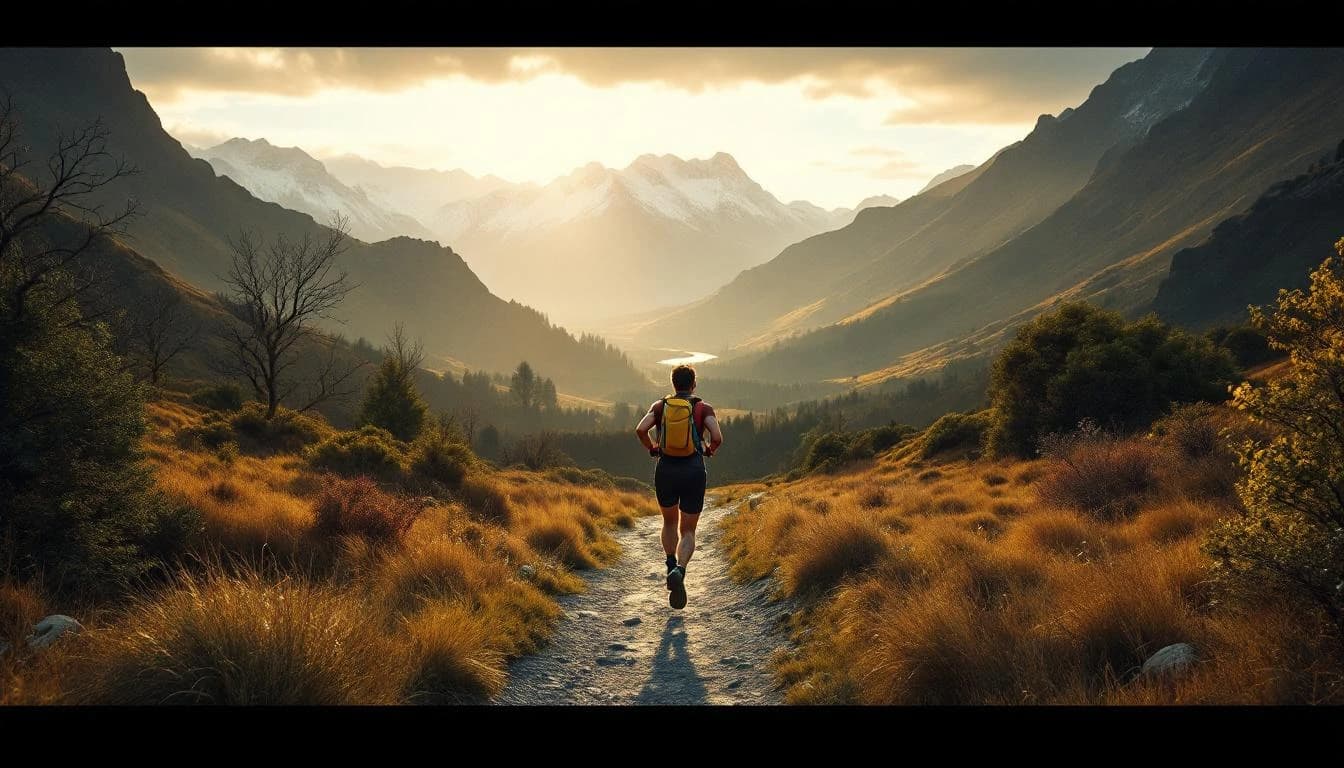 Trail running course through mixed terrain in Bay of Plenty, NZ