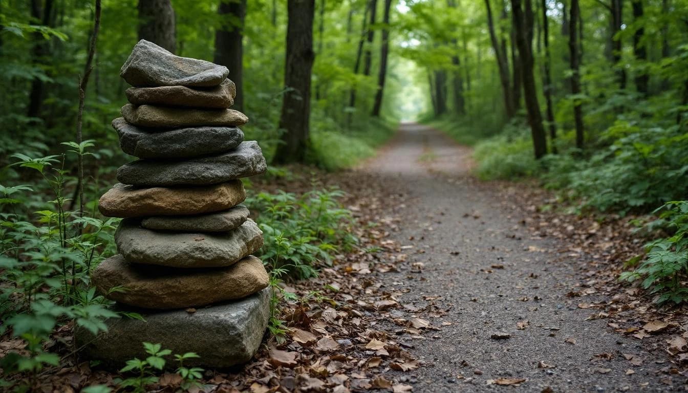 Trail landscape for 3H Trail Half Marathon + DHRT 50K