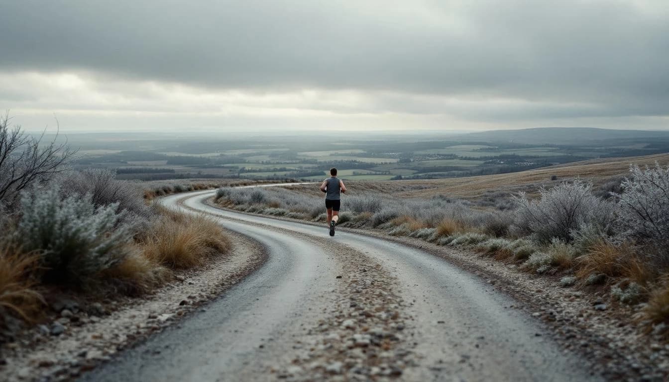 Trail landscape for Arctic Frog Run — 50 Miles
