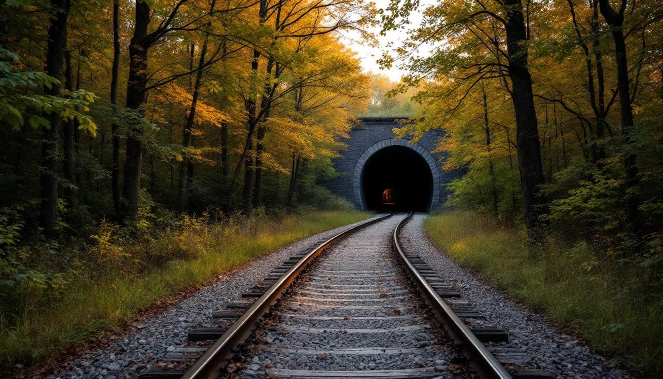 Trail landscape for Badger Trail Races
