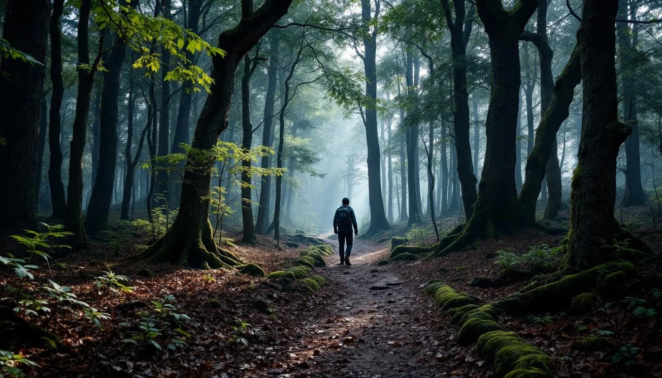 Trail landscape for Bearhoti Trail Fest — 36 Miles