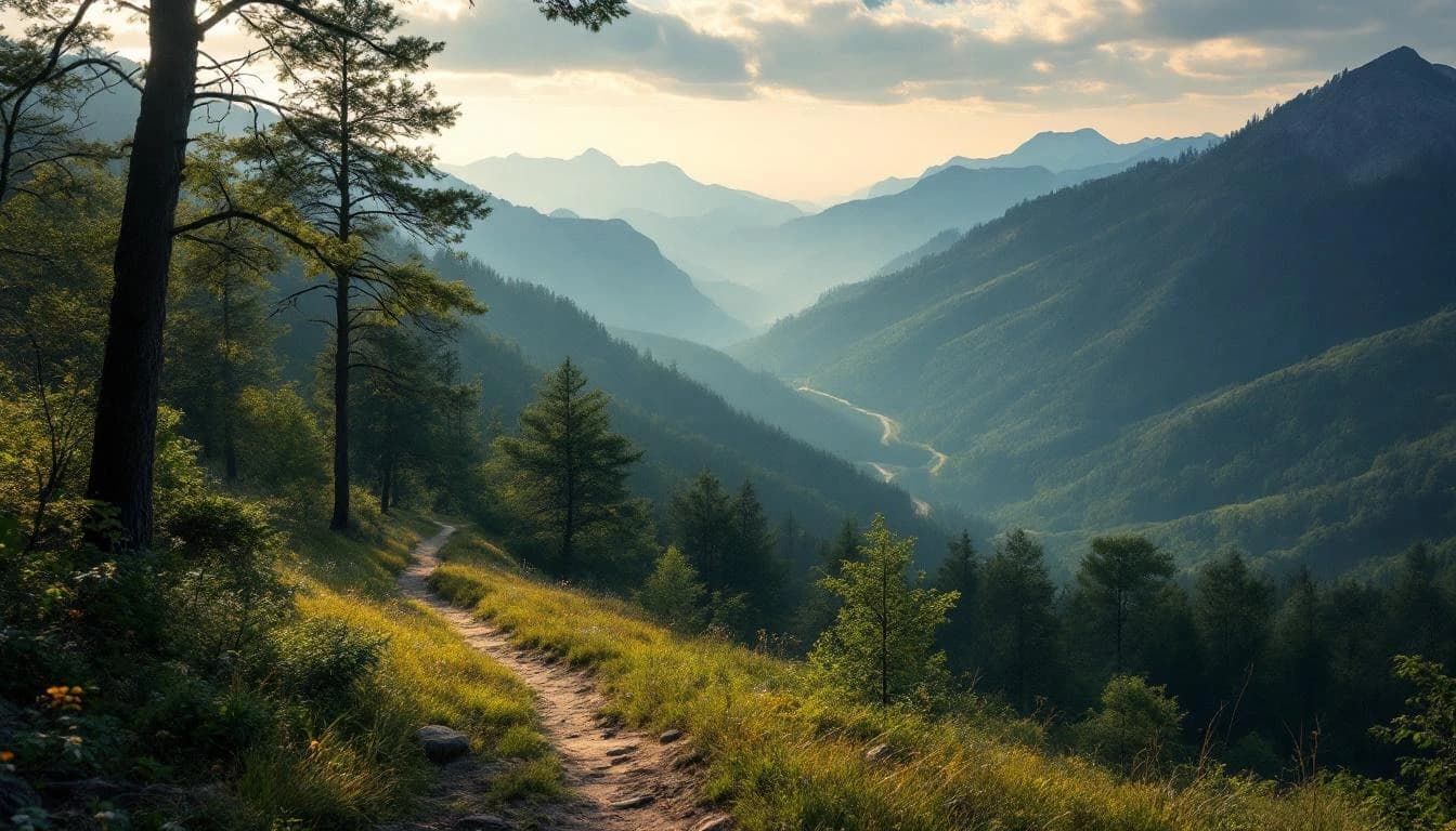 Trail landscape for Beast of the Brazos