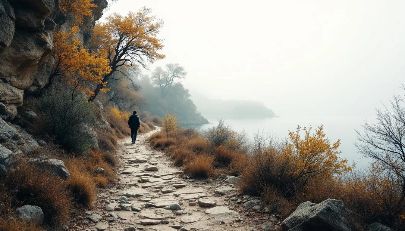 Trail landscape for Big Texas Ultra