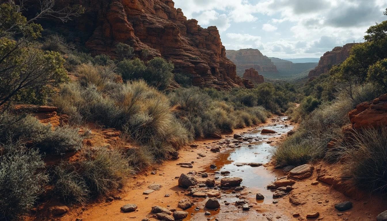 Trail running course near Port Macquarie, New South Wales, AU