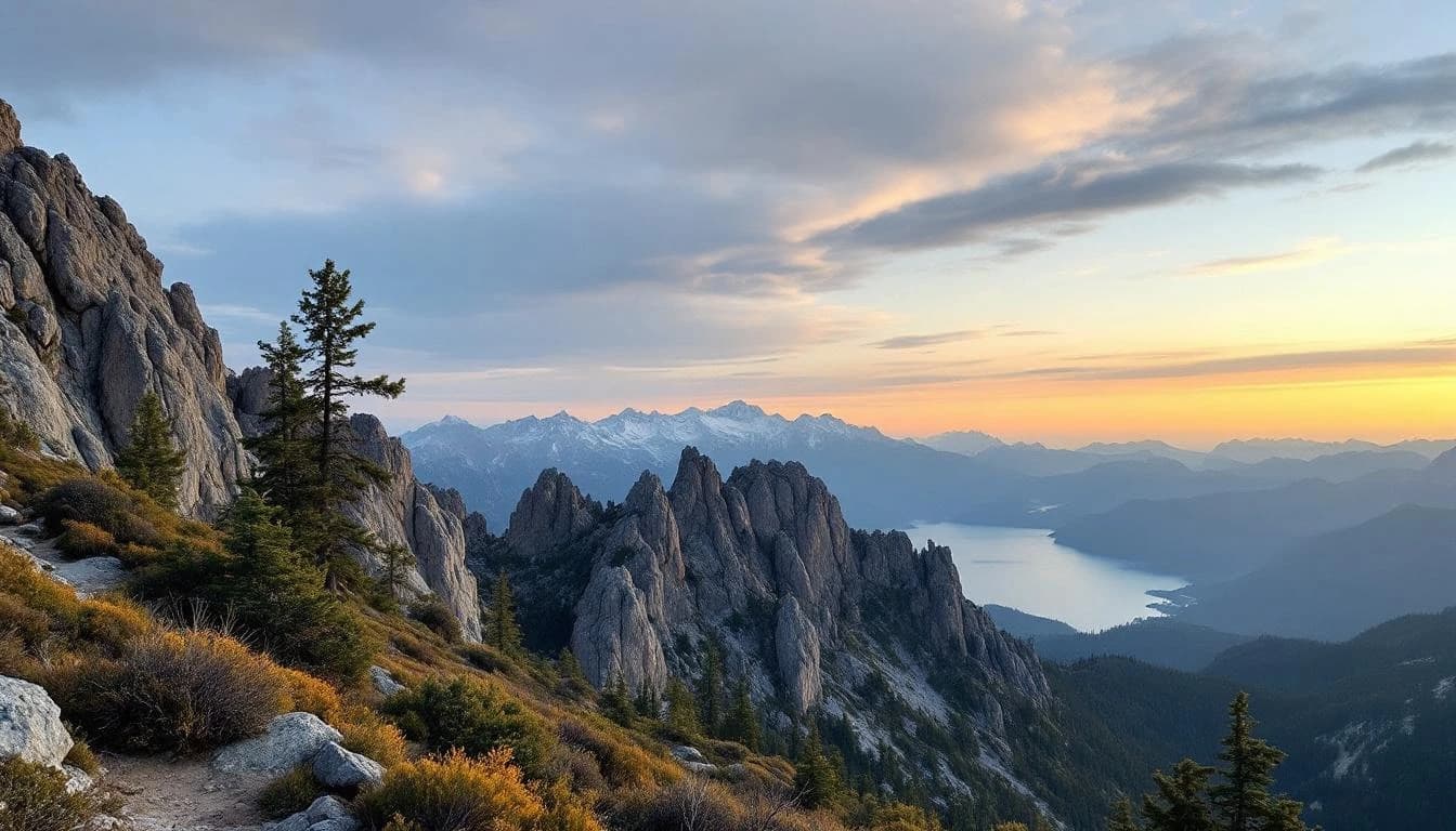 Trail landscape for Broken Arrow Skyrace