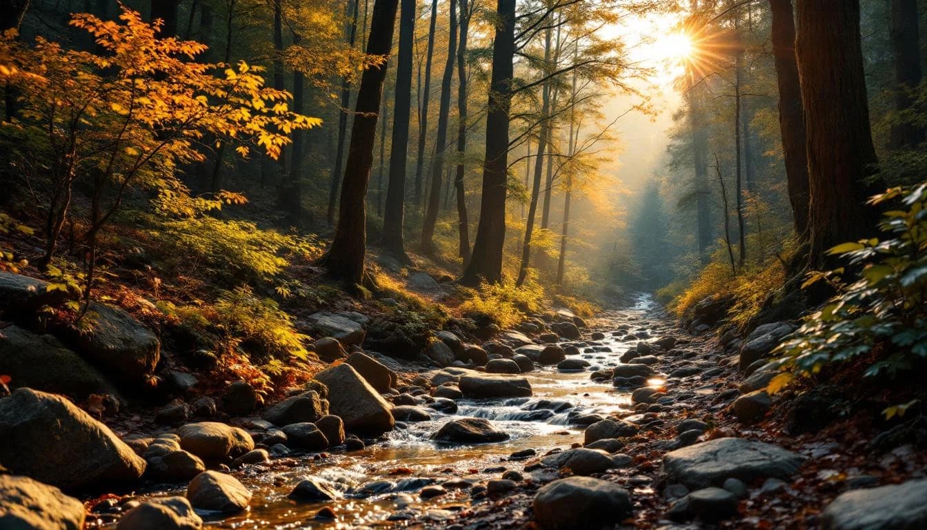 Trail landscape for Cacapon 12 Hour Challenge