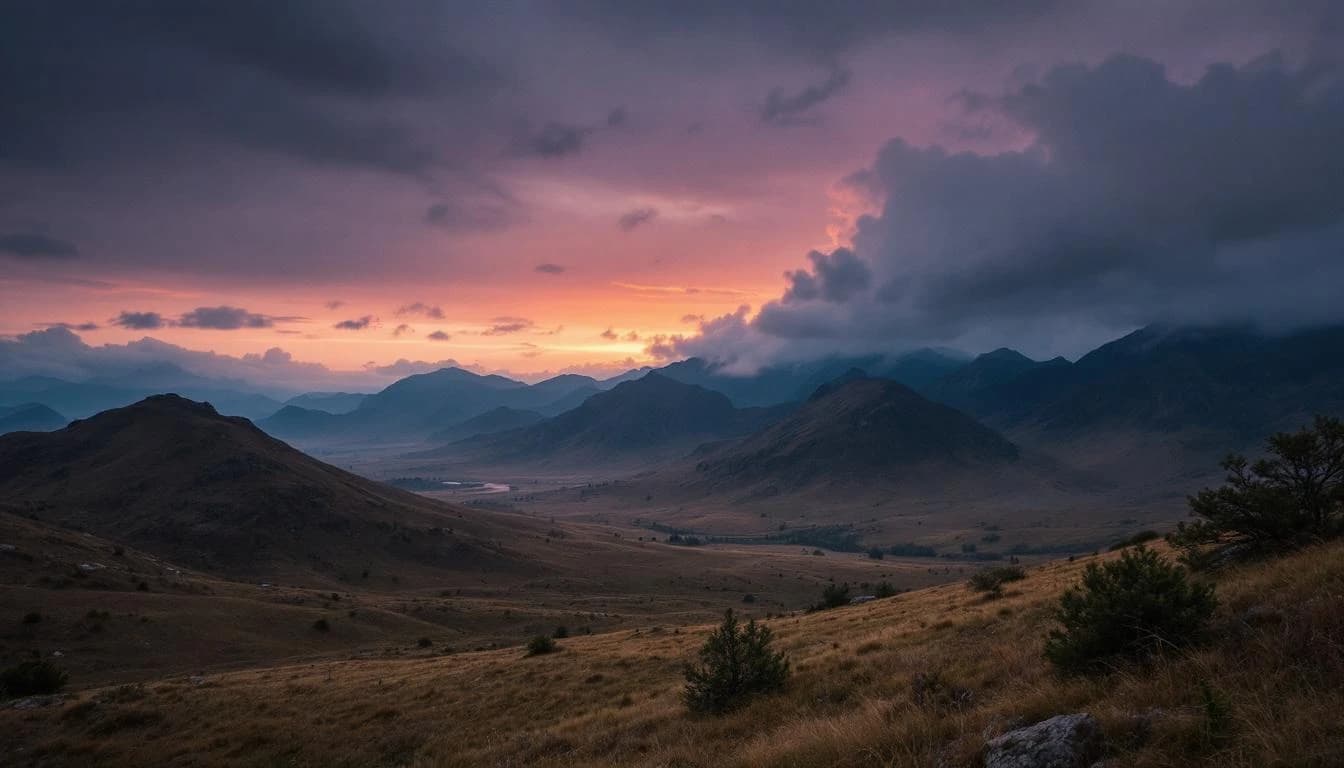 Trail landscape for Crater Trail Run — 10K