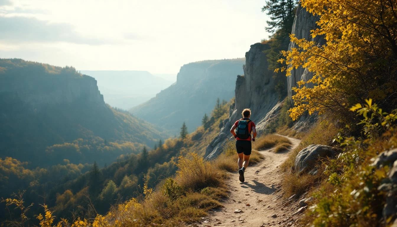 Trail landscape for Crater Trail Run — 5K