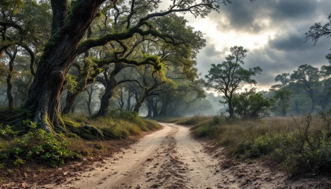 Trail landscape for Croom Zoom — 10 Miles