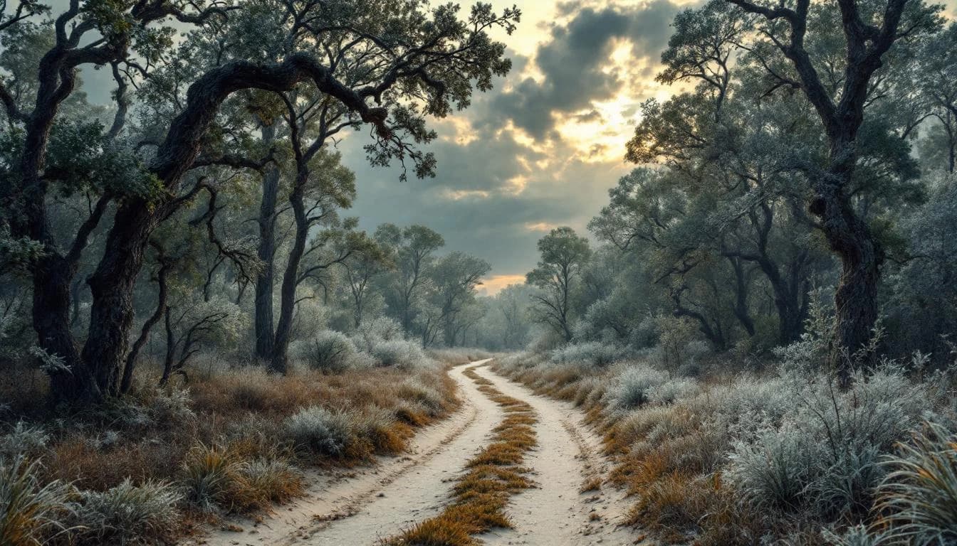 Trail landscape for Croom Zoom — 20 Miles