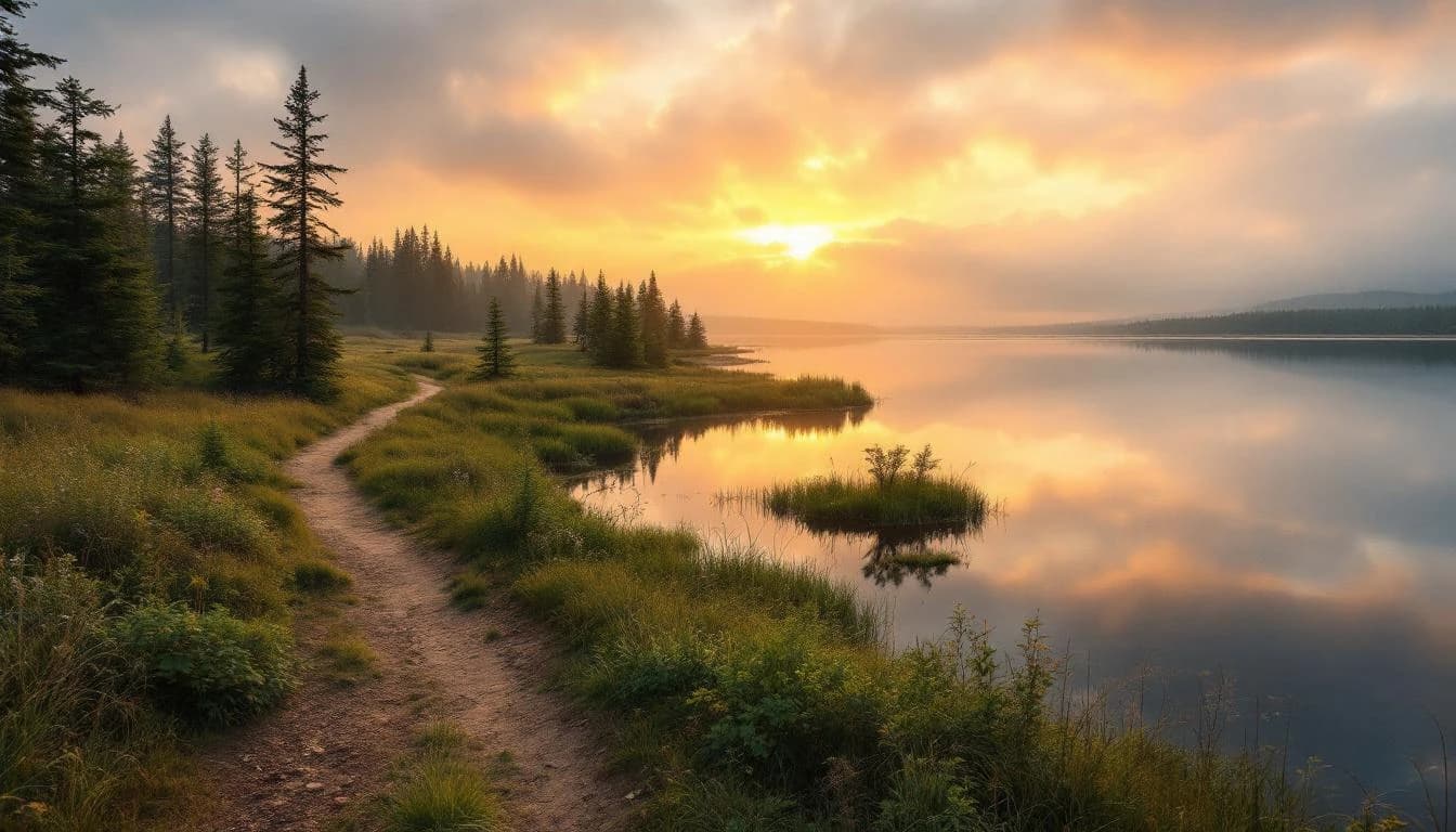 Trail landscape for Dawn to Dusk Endurance Run — 6 Hour