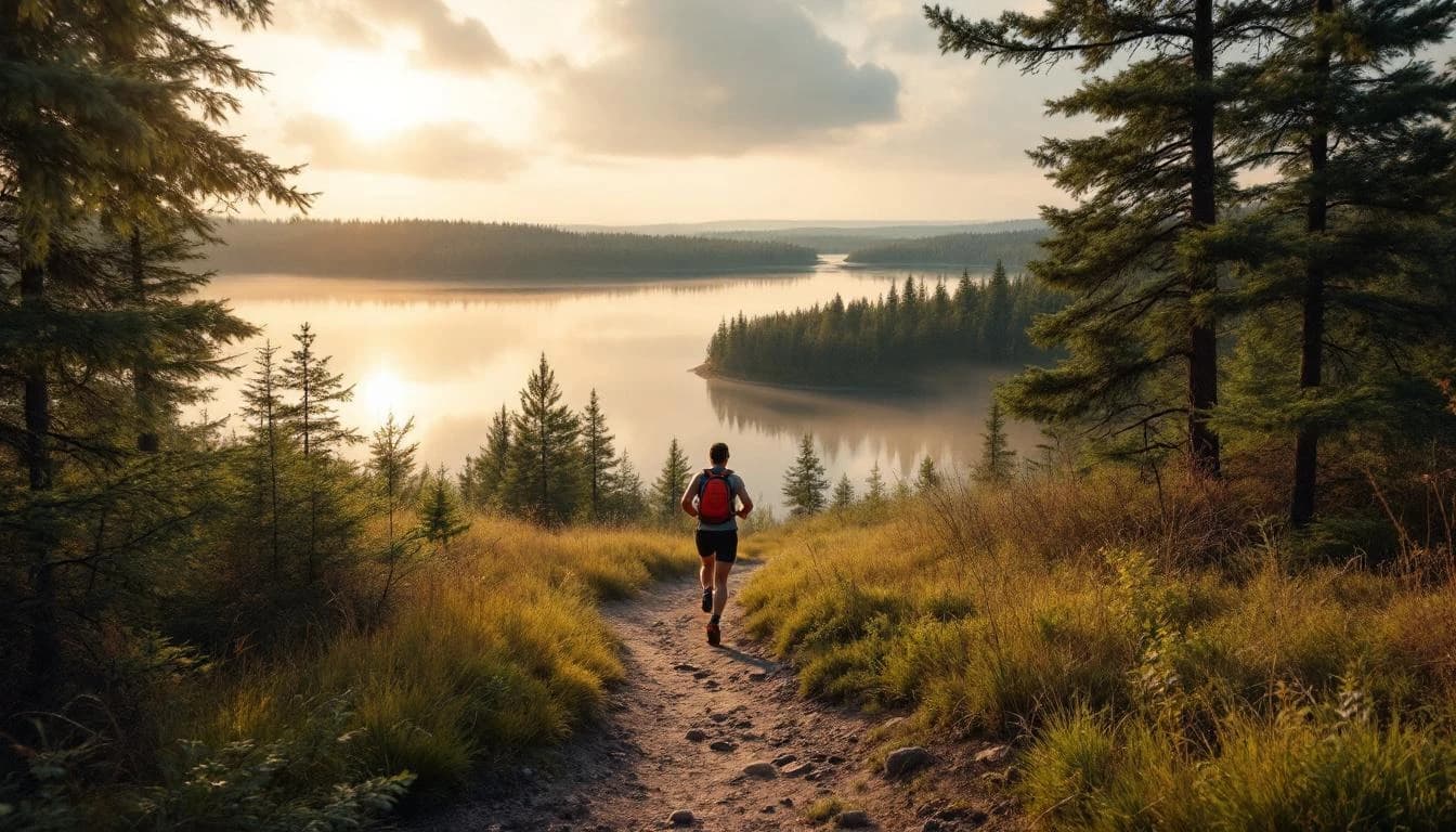 Trail landscape for Dawn to Dusk Endurance Run — 24 Hour