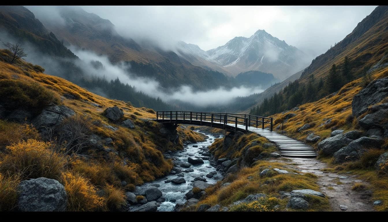 Trail running course through mixed terrain in Canterbury, NZ