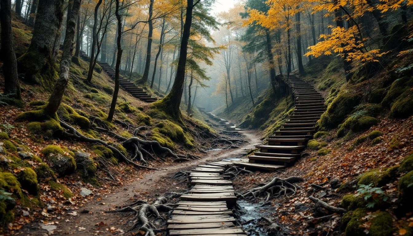 Trail landscape for Farm to Farm Ultra — 30 Miles