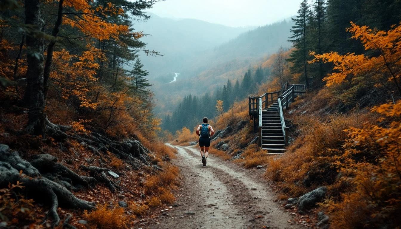 Trail landscape for Farm to Farm Ultra — 50 Miles