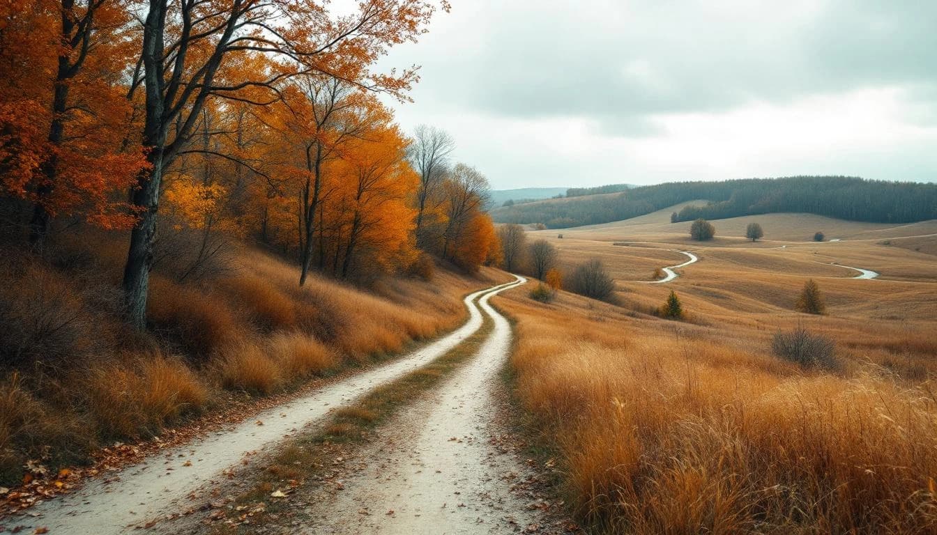 Trail landscape for Farmdale Trail Run — 30 Miles