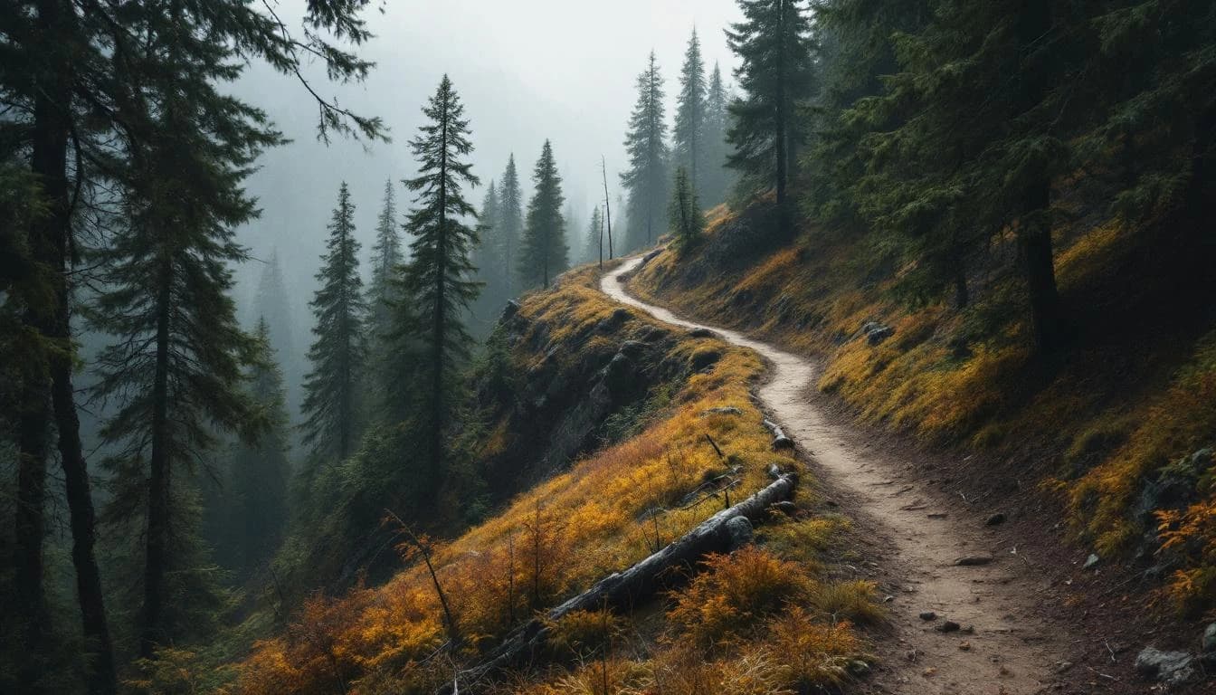 Trail landscape for Grand Ridge — 50K