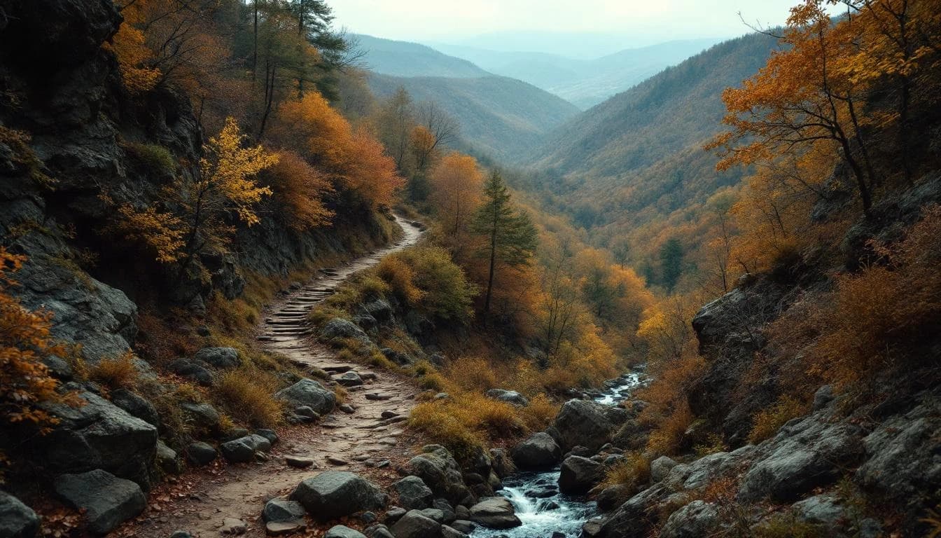 Trail landscape for Green Monster Trail Challenge — 50K