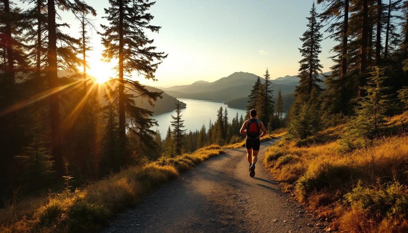 Trail landscape for Hamster Endurance Runs