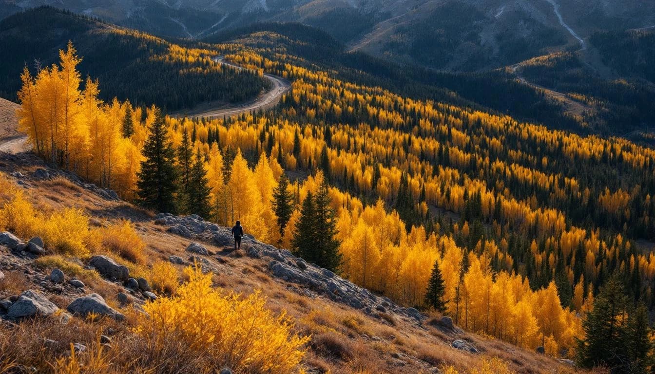 Trail landscape for High Lonesome 100