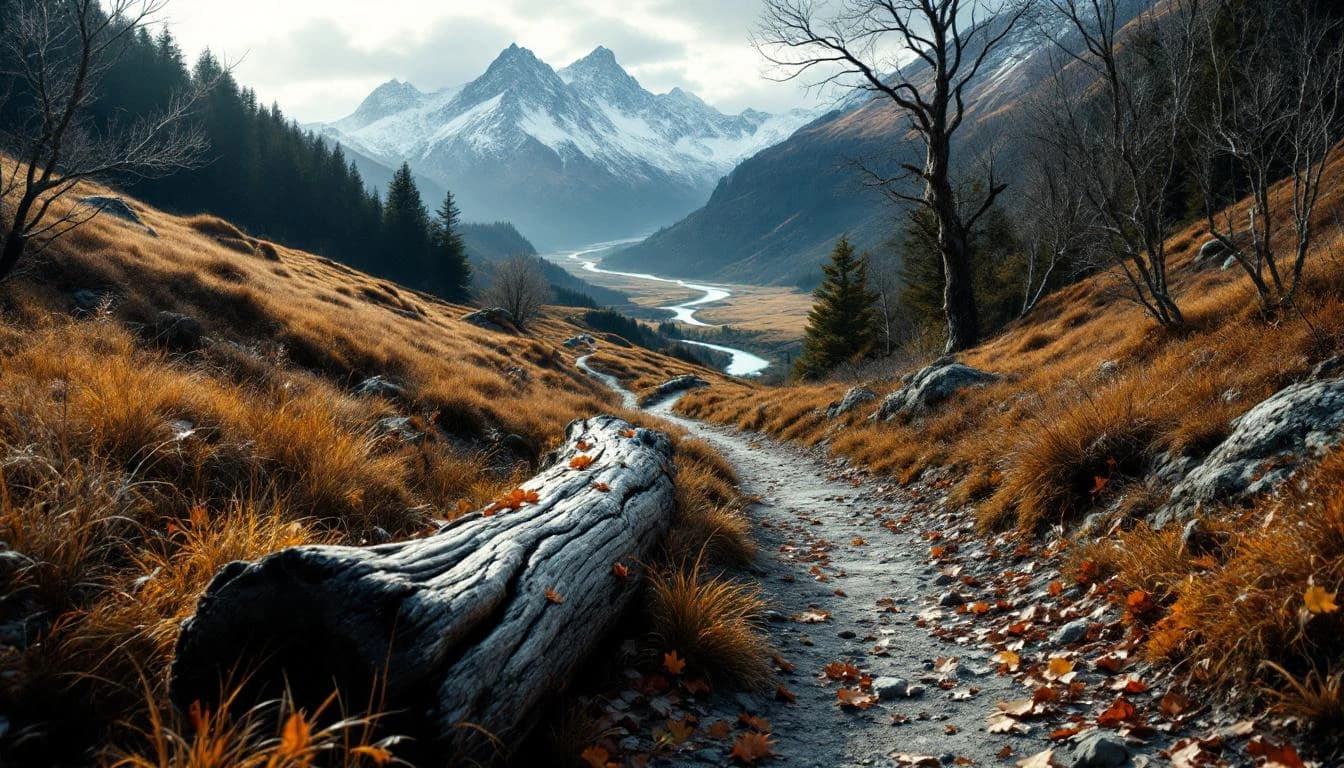 Trail running course through mixed terrain in Wellington, NZ