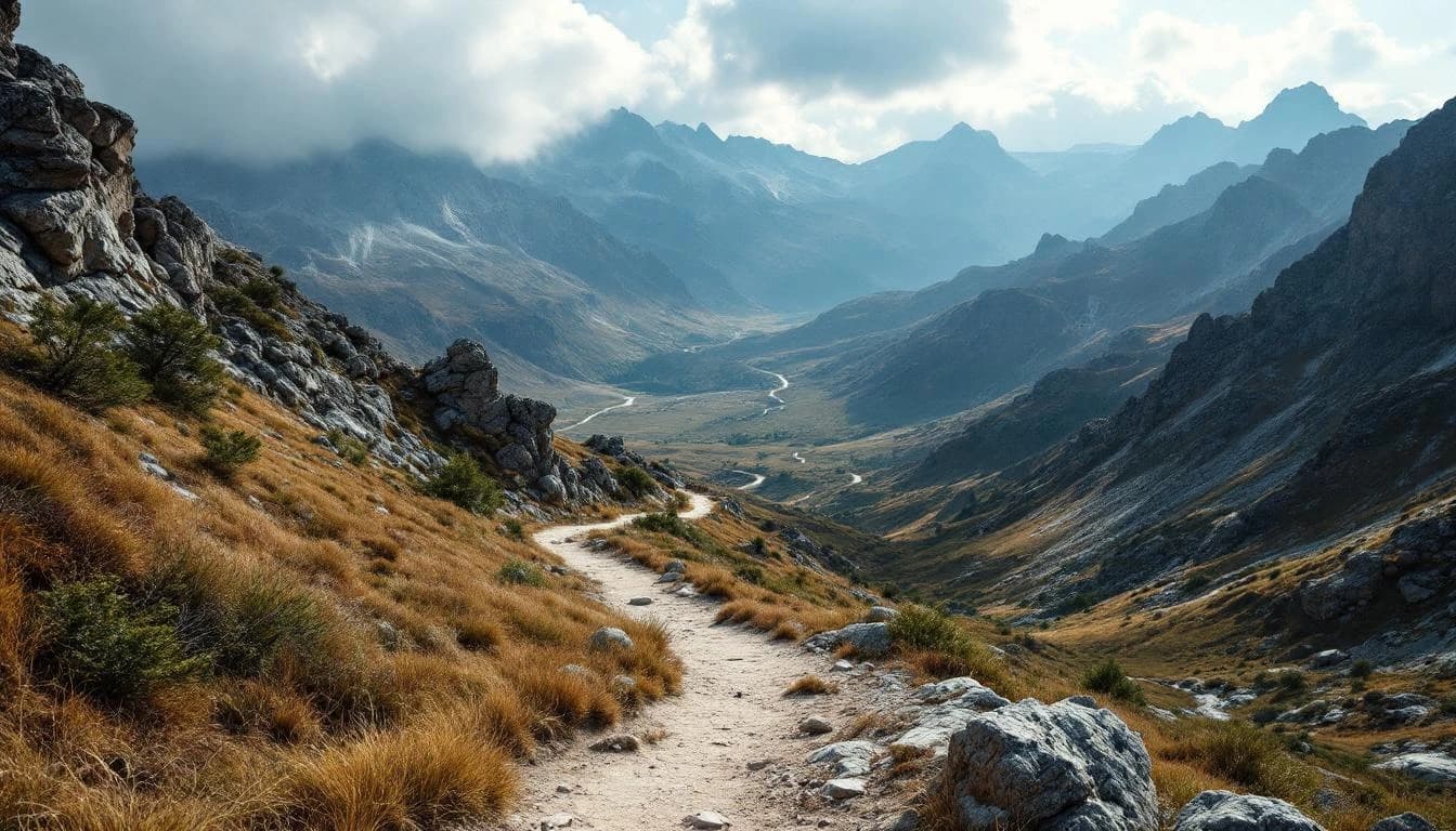 Trail running course through mixed terrain in Waikato, NZ