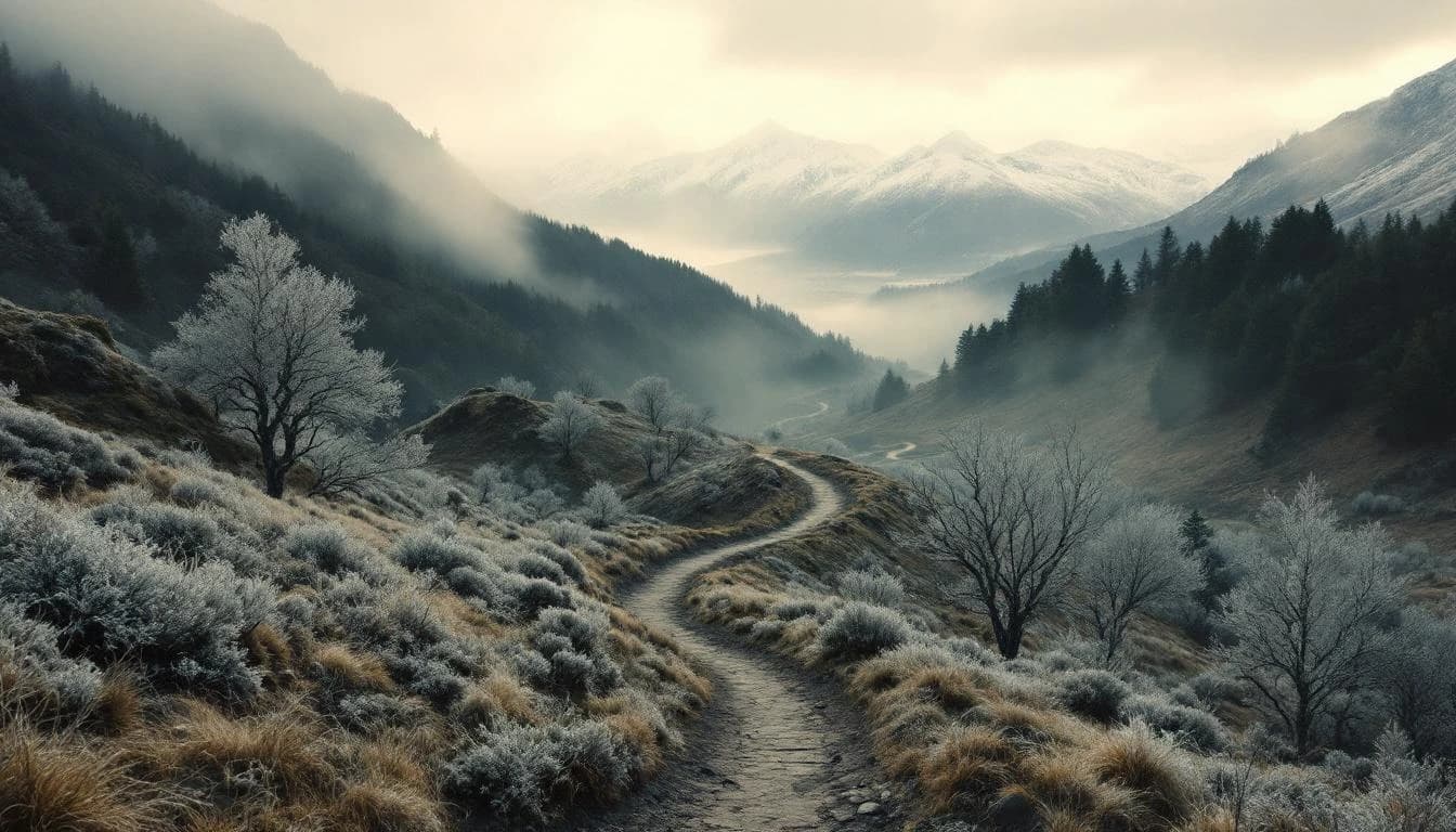 Trail running course through mixed terrain in Waikato, NZ