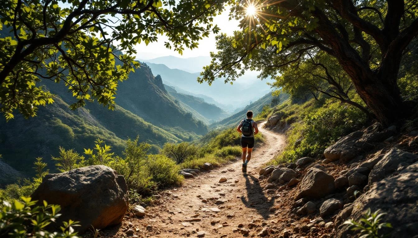 Trail landscape for Knickerbocker Canyon Trail Run — Half Marathon