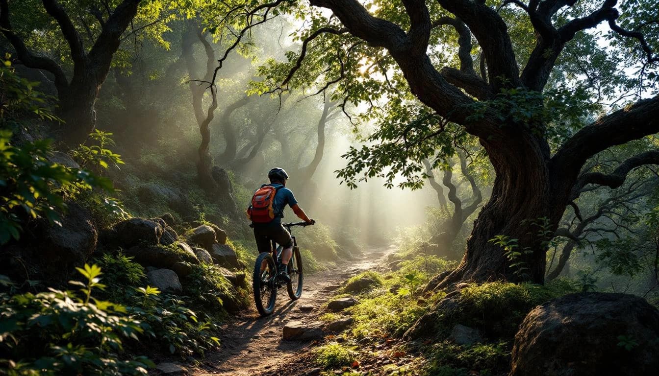 Trail landscape for Knickerbocker Canyon Trail Run — 35K