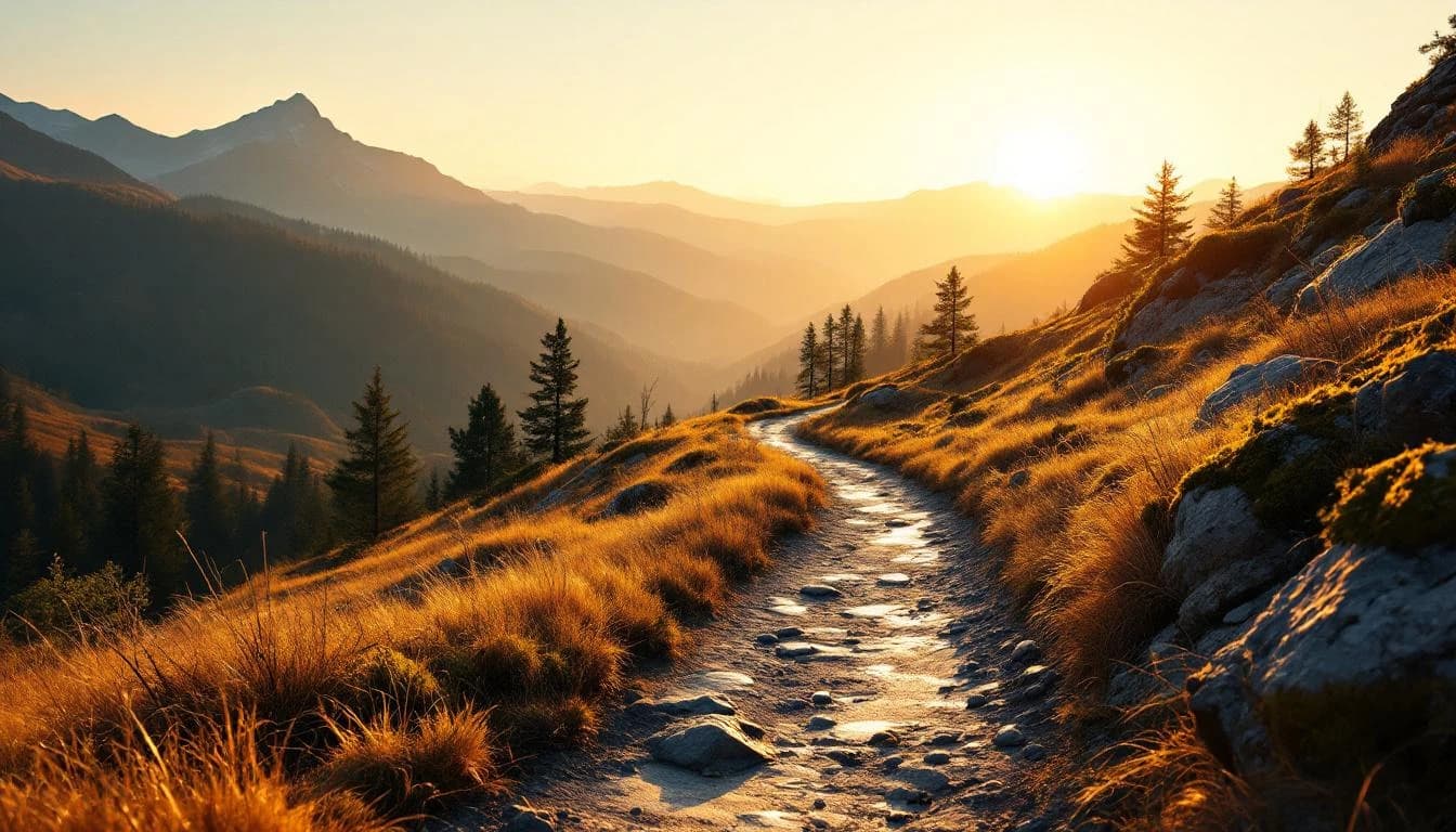 Trail running course through singletrack trails in Marlborough, NZ
