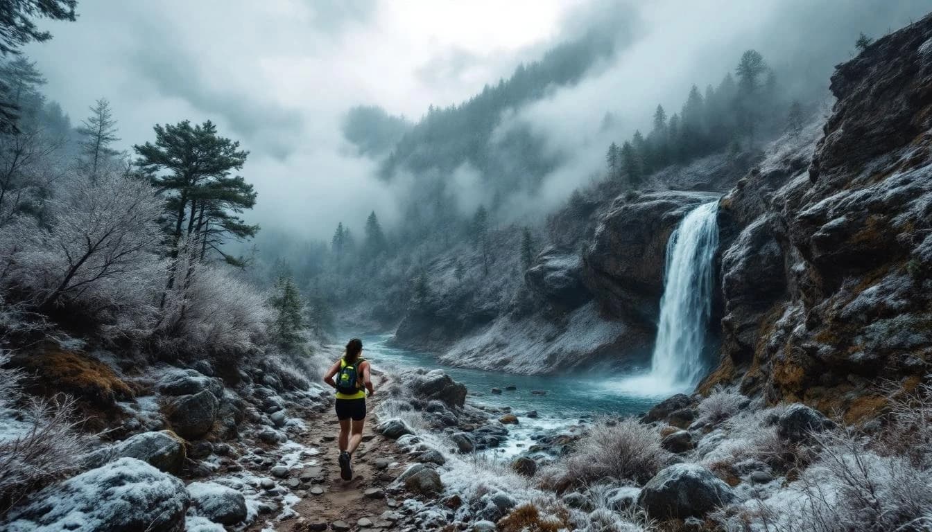 Trail landscape for Lookout Mountain Trail Race — 10K
