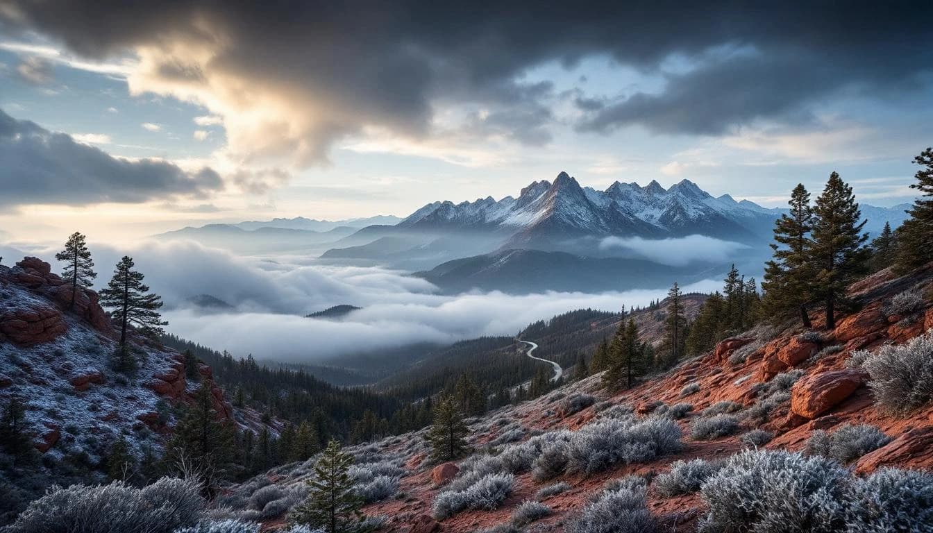 Trail landscape for Lord Hill Trail Run — 50K