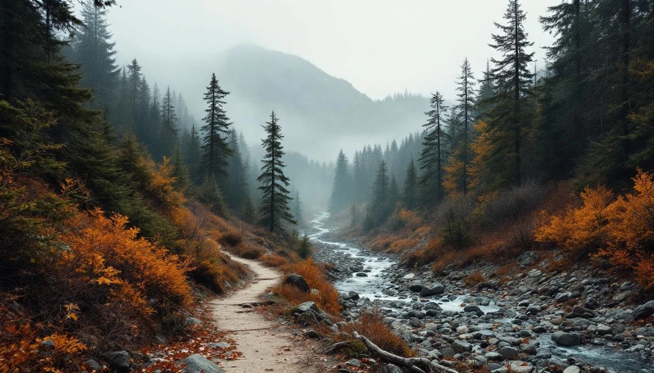Trail landscape for Mendocino Running Festival — Half Marathon