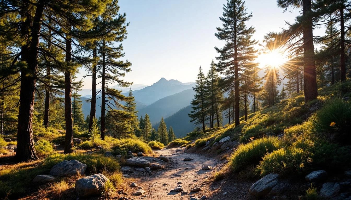 Trail landscape for Muir Woods Trail Run — 30K