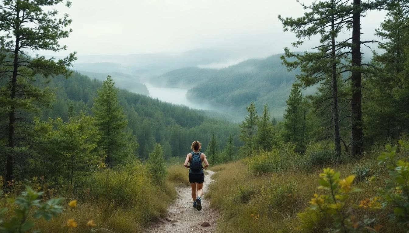 Trail landscape for NK50K