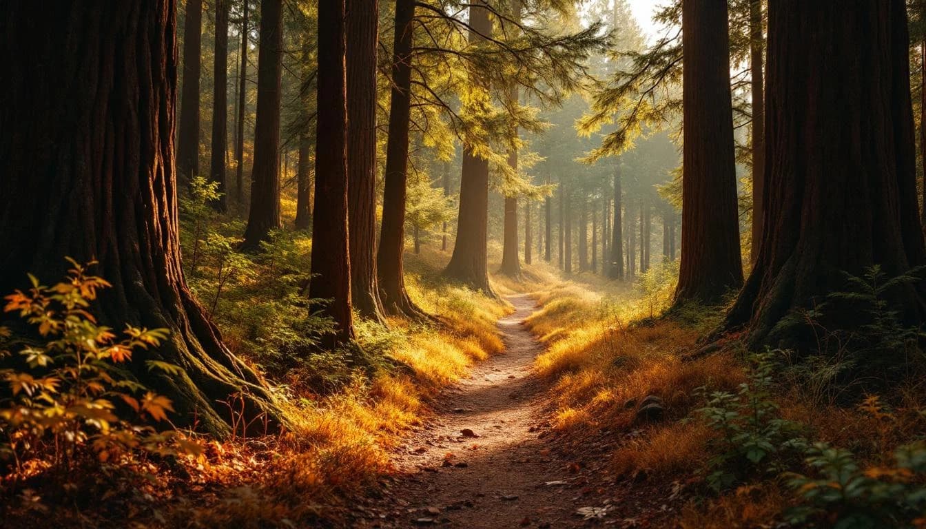 Trail landscape for Oakland Hills Trail Run — 35K